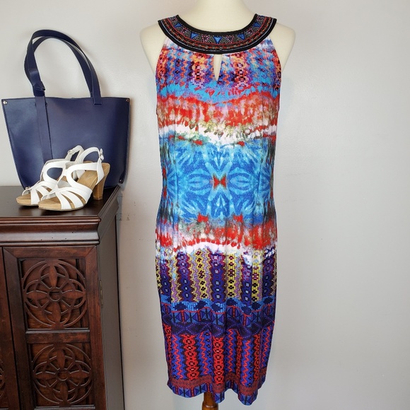 Studio One Dresses & Skirts - Beautiful Studio One Colorful Sleeveless Dress, M
